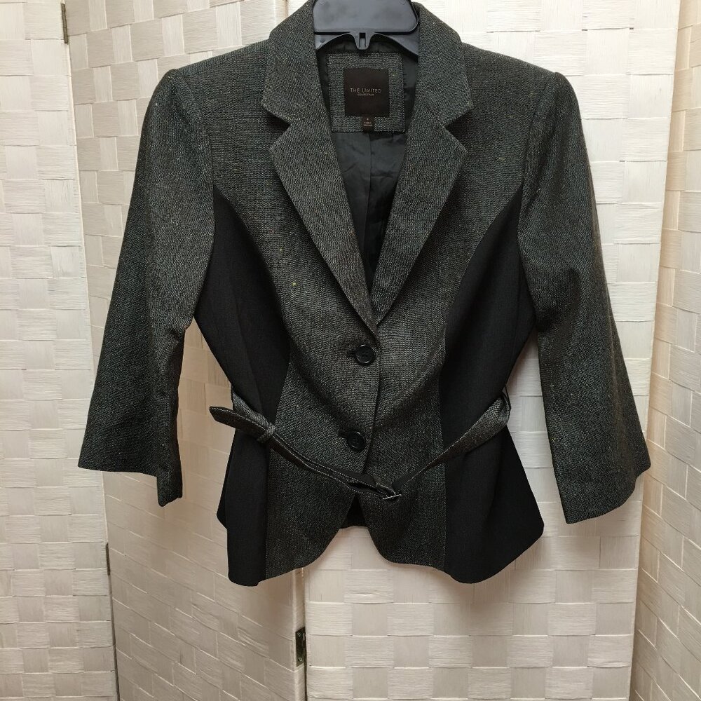 The Limited donegal belted blazer size small